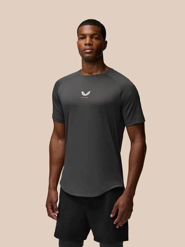 Castore Flow Training T-shirt - Charcoal