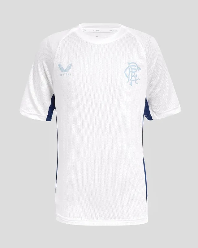 Castore Rangers 24/25 Junior Pro Players Training Short Sleeve Tee