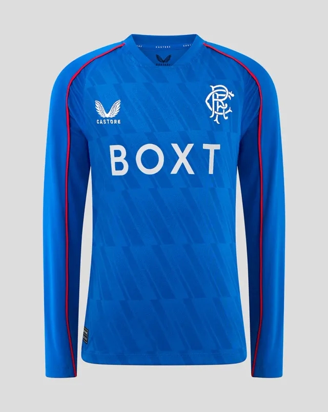 Castore Rangers Junior 24/25 Home Long Sleeve Shirt