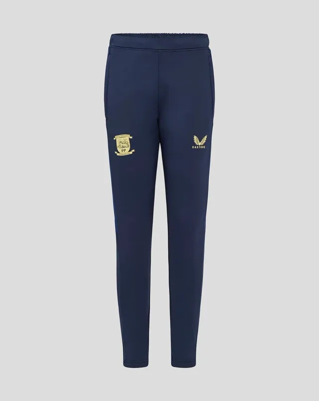 Castore Preston Junior 24/25 Training Pants With Pockets - Navy