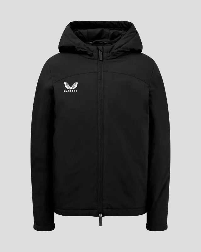 Castore Junior Standard Length Bench Jacket - Dark Slate