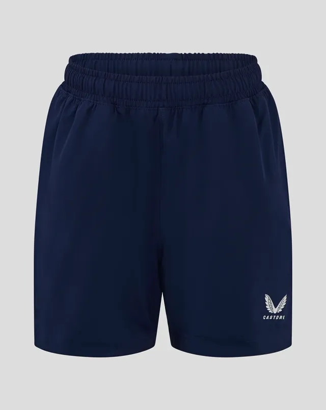Castore Junior Long Length Training Short - Peacoat