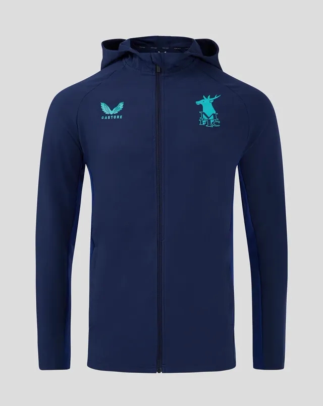 Castore Mansfield Men's 24/25 Hooded Training Jacket - Navy
