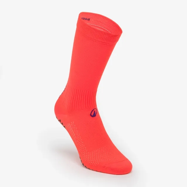 Kipsta Non-Slip Football Socks Viralto Ii Mid - Pink