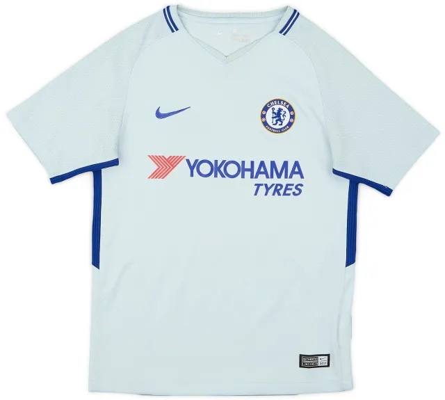 Nike 2017-18 Chelsea Away Shirt - 7/10 - (M.Boys)