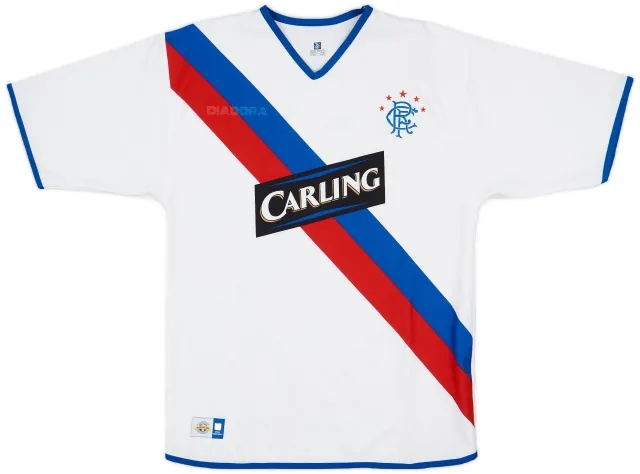 Diadora 2004-05 Rangers Away Shirt - 4/10 - (M)