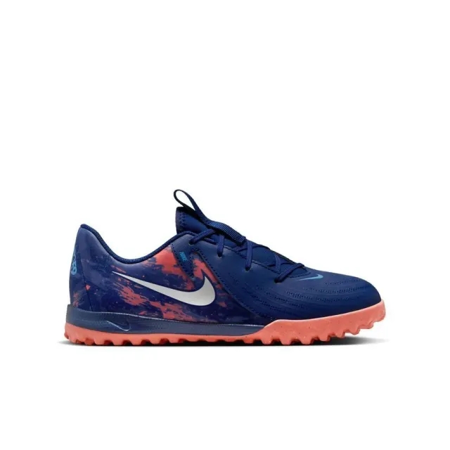 Nike Phantom Gx Ii Academy Tf Erling Haaland Personal Edition - Blue Void/Chrome Kids Limited Edition - ['Blue']