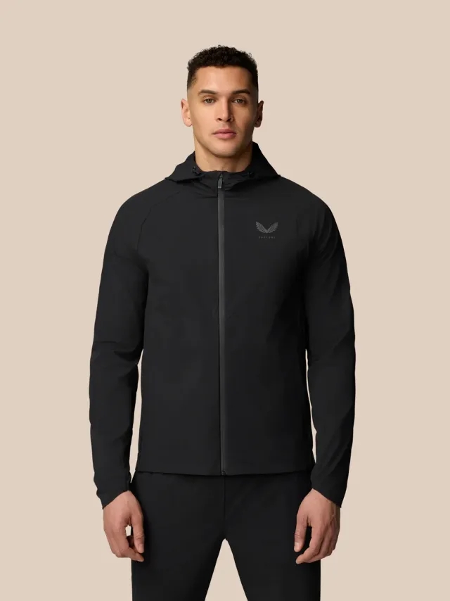 Castore Adapt Training Wind Jacket - Black/gunmetal