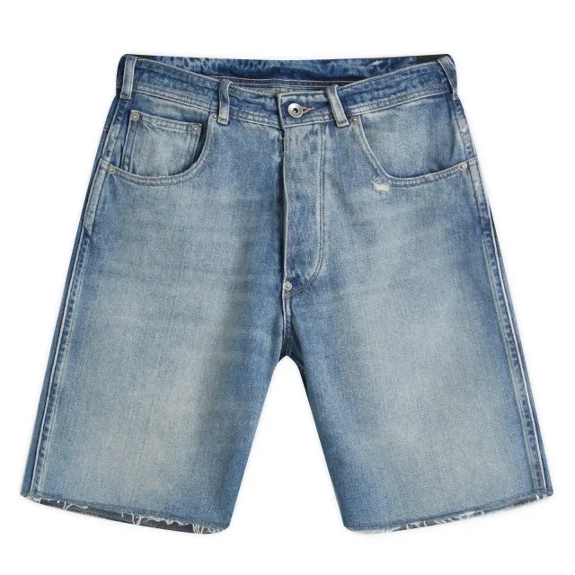 Maison Margiela Women's Denim Shorts Light Blue