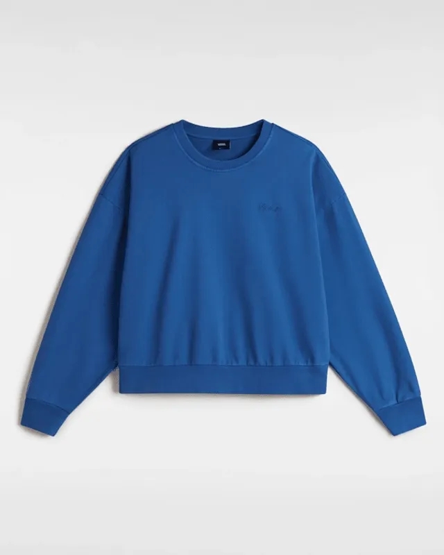 Vans - Retro Crew Sweatshirt, Woman, Blue