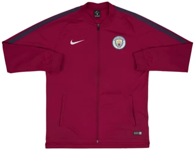 2017-18 Manchester City Nike Track Jacket - 8/10 - (L)