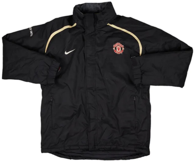 2006-07 Manchester United Nike Hooded Rain Jacket - 5/10 - (M)