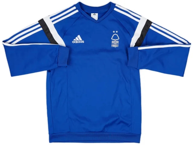 2014-15 Nottingham Forest adidas Sweat Top - 8/10 - (S)