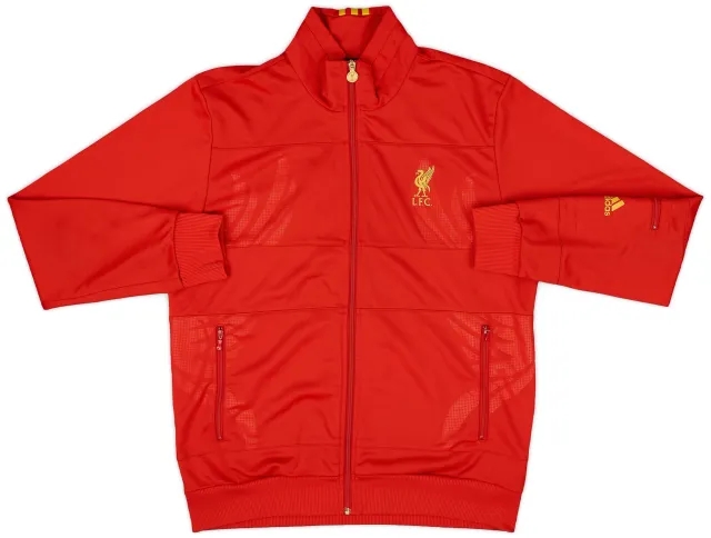 2009-10 Liverpool adidas Track Jacket - 8/10 - (L)