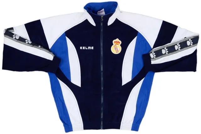 1996-97 Real Madrid Kelme Track Jacket - 9/10 - (S)