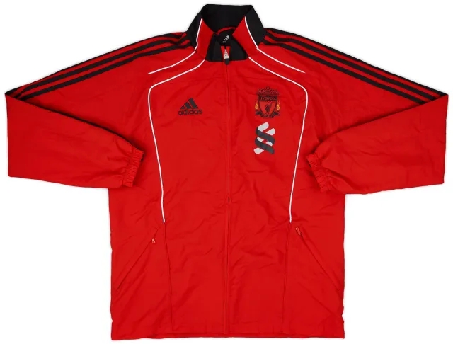 2010-11 Liverpool adidas Track Jacket - 8/10 - (M/L)