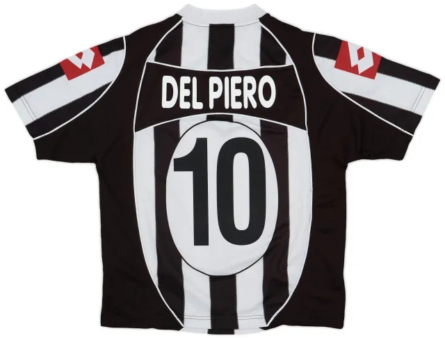 Lotto 2002-03 Juventus Home Shirt Del Piero #10 - 6/10 - (XL)