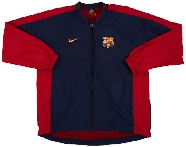 1999-00 Barcelona Nike Track Jacket - 9/10 - (L)