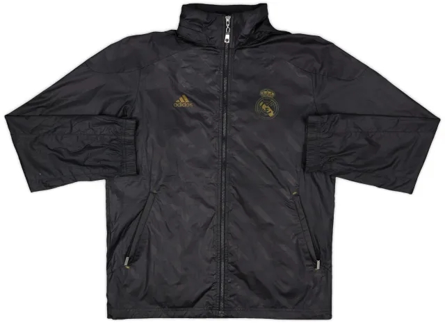 2011-12 Real Madrid adidas Hooded Rain Jacket - 6/10 - (M)