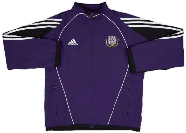 2005-06 Anderlecht adidas Track Jacket - 7/10 - (M/L)