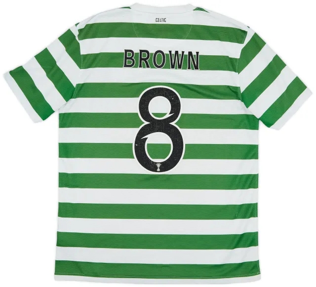 Nike 2012-13 Celtic '125th Anniversary' Home Shirt Brown #8 - 5/10 - (M)