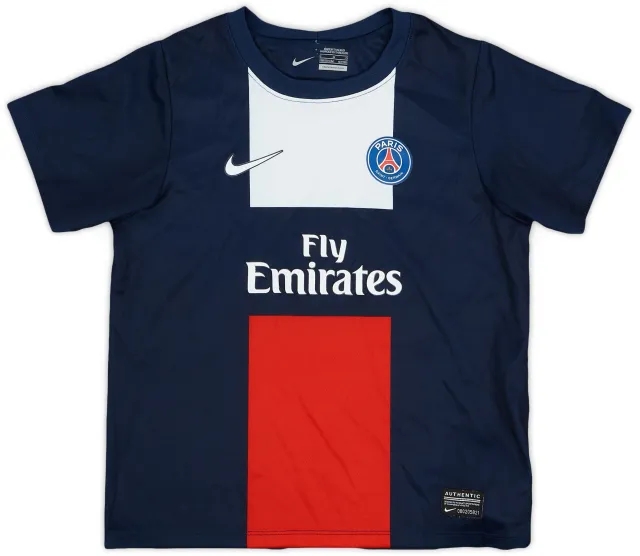 Nike 2013-14 Paris Saint-Germain Home Shirt - 9/10 - (6-7 Years)