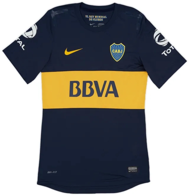 Nike 2012-13 Boca Juniors Player Issue Home Shirt - 9/10 - (S)