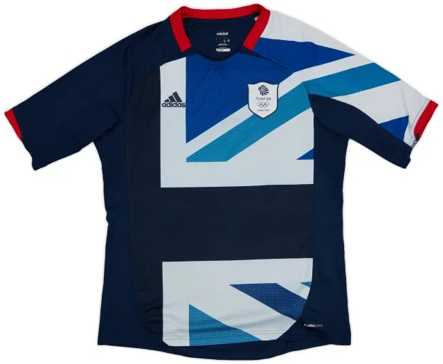 adidas 2012 Team GB Olympic Home Shirt - 7/10 - (L)