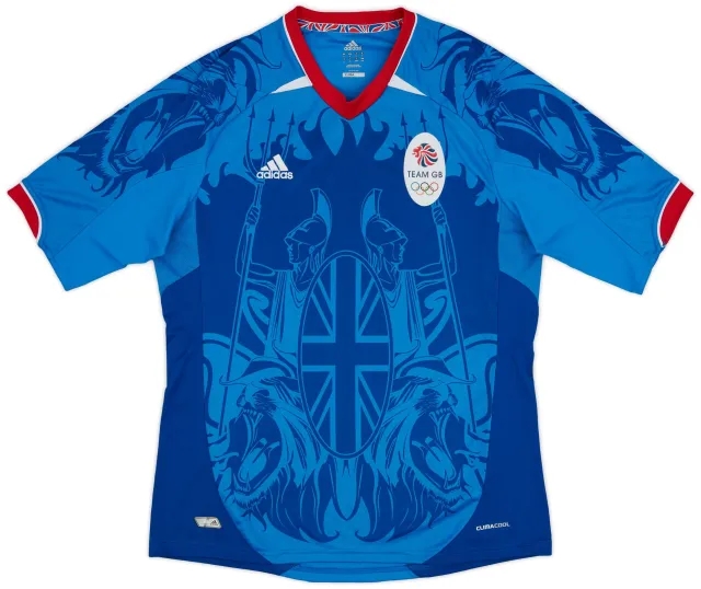 adidas 2011 Team GB Olympic 'Limited Edition' Home Shirt - 9/10 - (L)