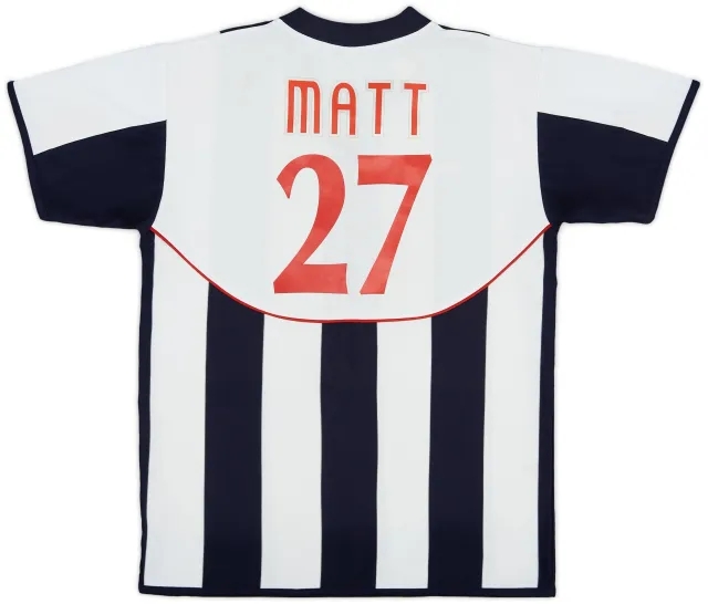 Diadora 2004-05 West Brom Home Shirt Matt #27 - 5/10 - (XL.Boys)