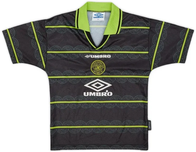 Umbro 1998-99 Celtic Away Shirt - 8/10 - (8-9 Years)