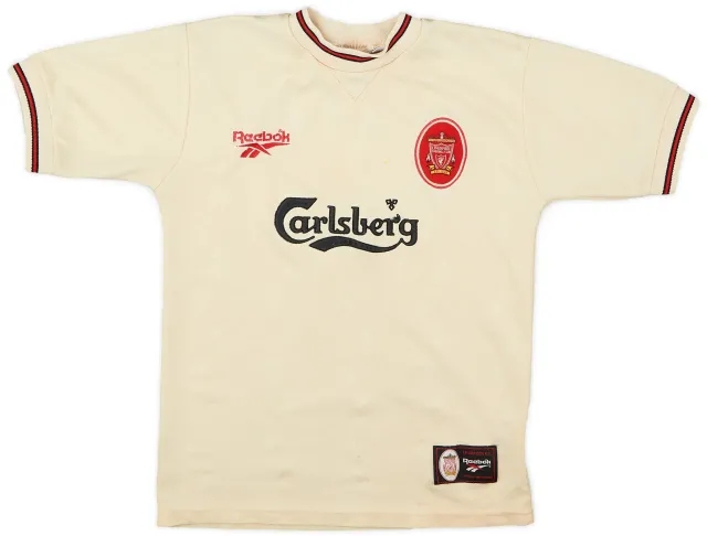 Reebok 1996-97 Liverpool Away Shirt - 7/10 - (Y)