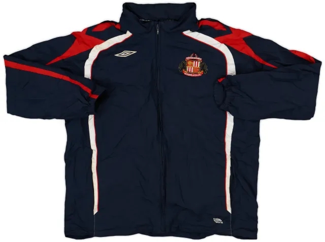 2007-08 Sunderland Umbro Hooded Rain Jacket - 7/10 - (XXL)