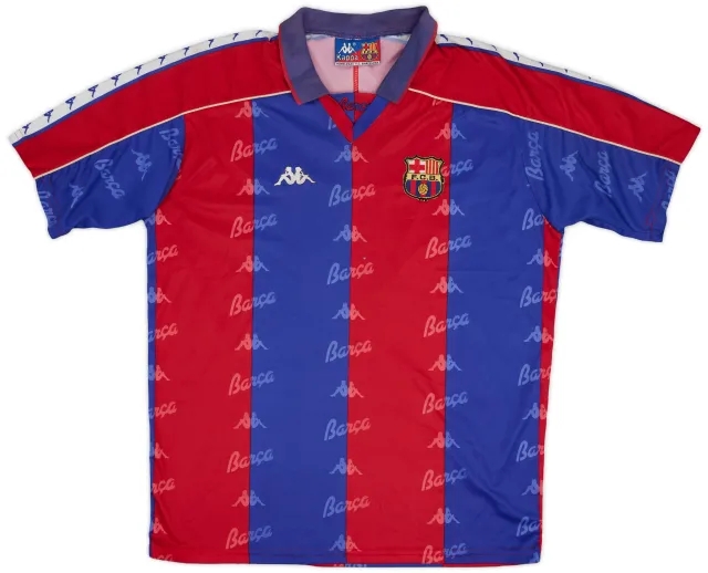 Kappa 1992-95 Barcelona Home Shirt - 7/10 - (L)