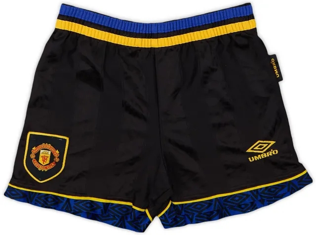Umbro 1993-95 Manchester United Away Shorts - 8/10 - (S)