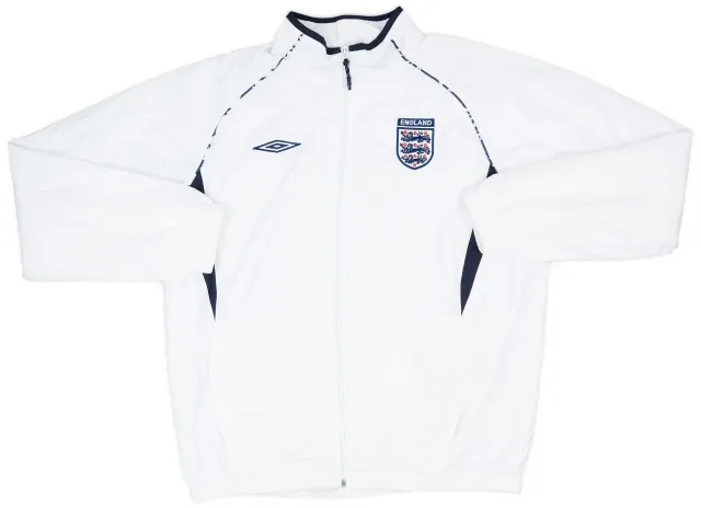 2007-08 England Umbro Track Jacket - 8/10 - (XL)