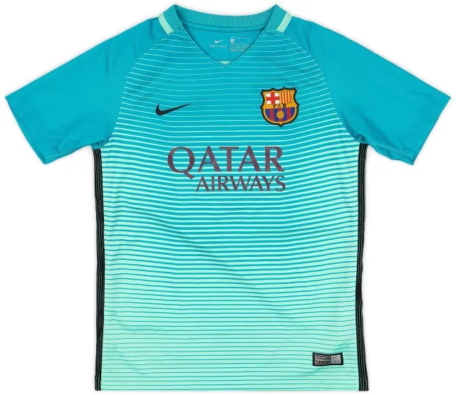 Nike 2016-17 Barcelona Third Shirt - 9/10 - (M.Boys)