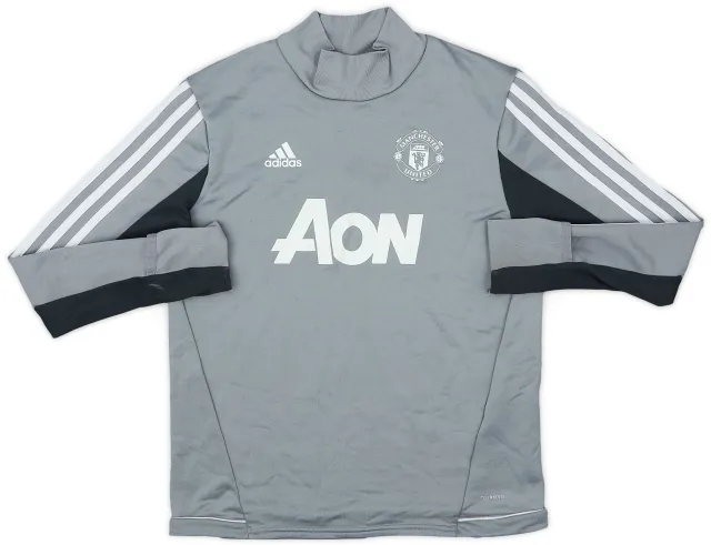 2017-18 Manchester United adidas Training Top - 7/10 - (M.Boys)