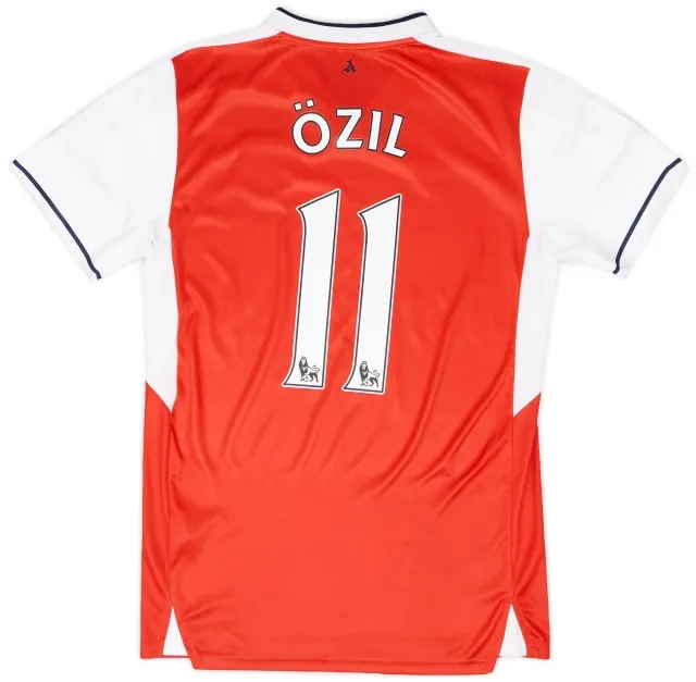 Puma 2016-17 Arsenal Player Issue Home Shirt Ozil #11 - 7/10 - (S)