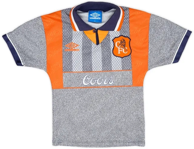Umbro 1994-96 Chelsea Away Shirt - 9/10 - (S.Boys)