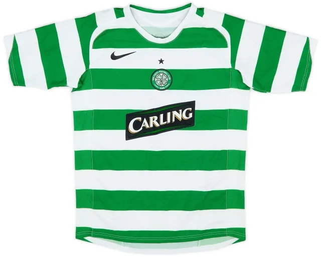 Nike 2005-07 Celtic Home Shirt - 7/10 - (L.Boys)