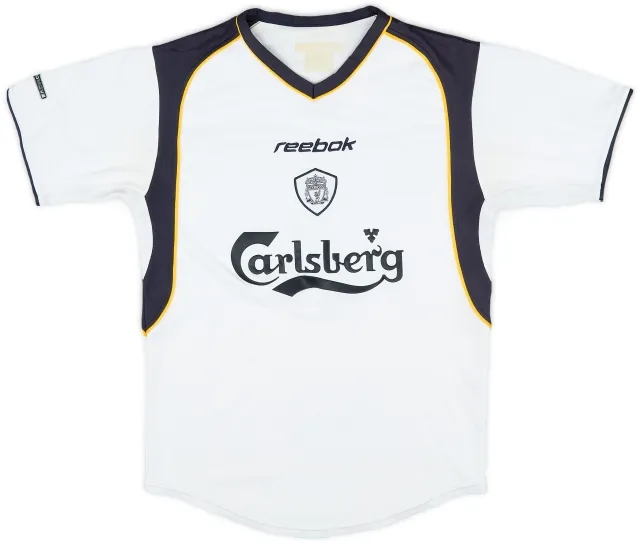 Reebok 2001-03 Liverpool Away Shirt - 7/10 - (XL.Boys)