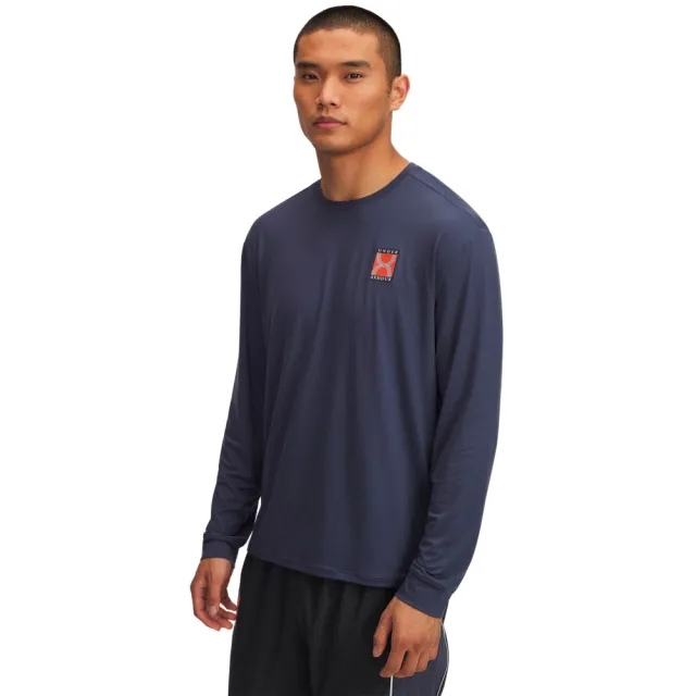 Under Armour Run 96 Longsleeve Running Shirt Men - Grey