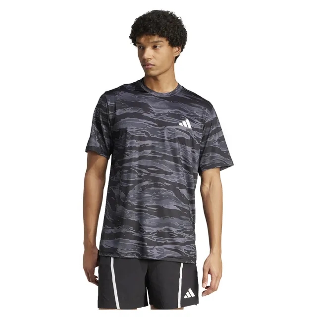 Adidas Train Essentials Camo Aop Short Sleeve T-shirt