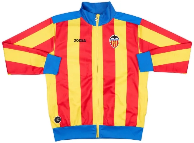 2011-12 Valencia Joma Track Jacket - 9/10 - (L)