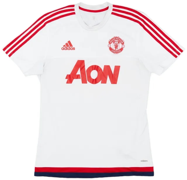 2015-16 Manchester United adidas Training Shirt - 6/10 - (M)