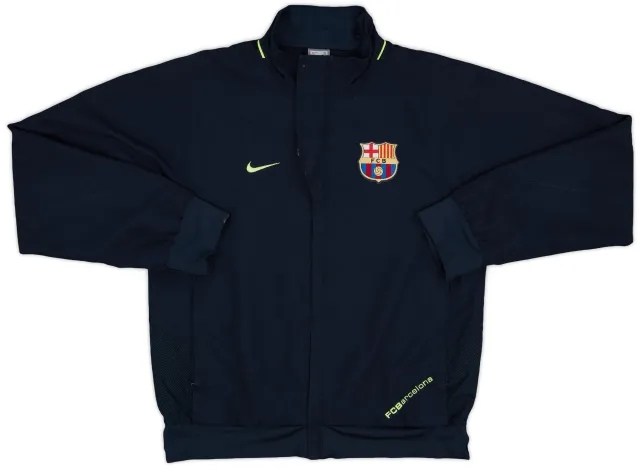 2007-08 Barcelona Nike Track Jacket - 8/10 - (S)