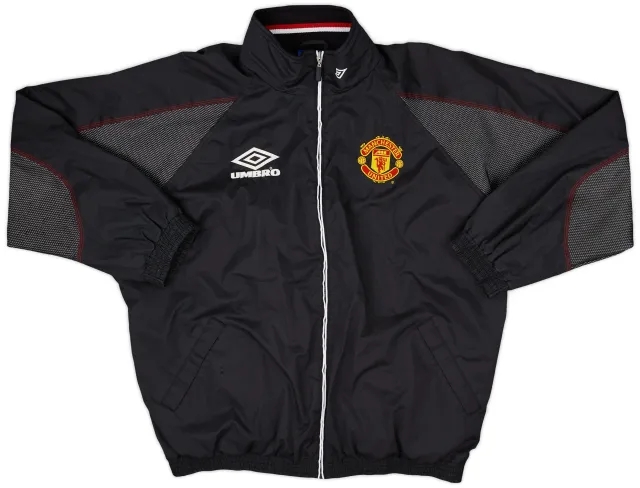 1998-99 Manchester United Umbro Track Jacket - 8/10 - (XL)
