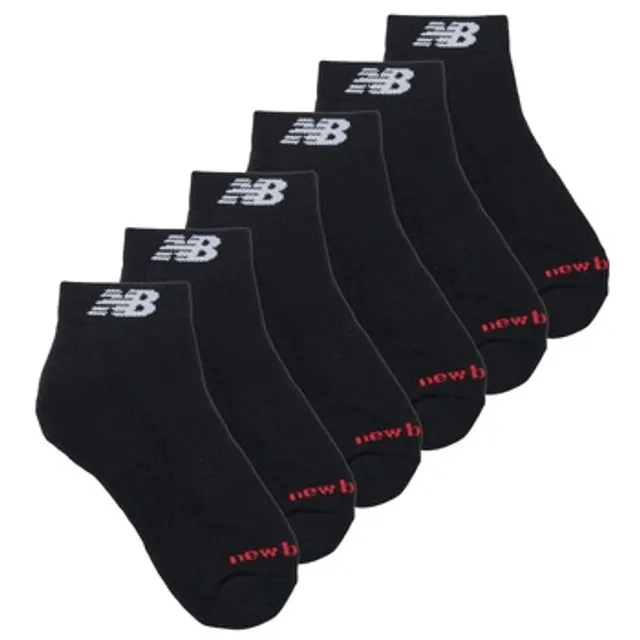 New Balance  NB Everyday Lowcut 3 Pairs  men's Sports socks in Black
