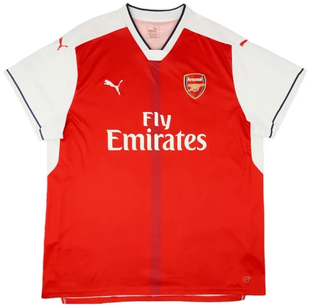 Puma 2016-17 Arsenal Home Shirt Ramsey #8 - 7/10 - (3XL)